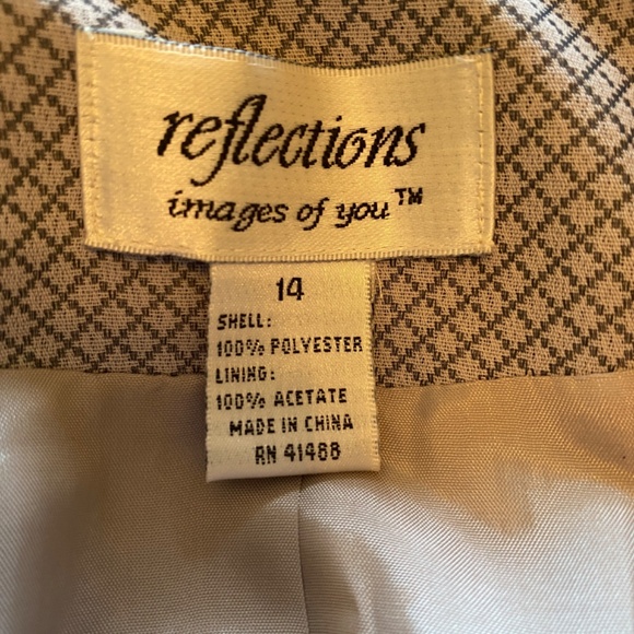 Reflections (Spieigal) Suit, Skirt Set, Gray, Size 14, EUC - Picture 15 of 15